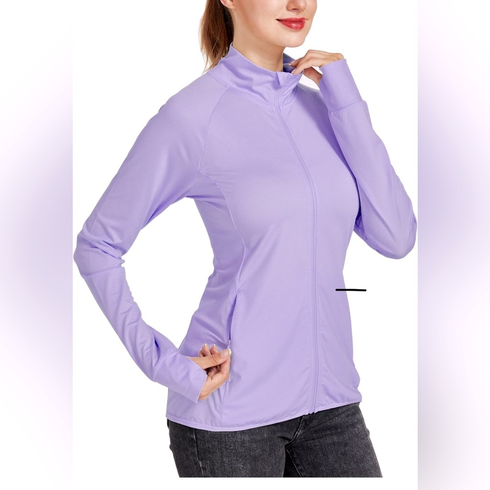 Willit Women's Long Sleeve Zipup Jacket -Size 2XL